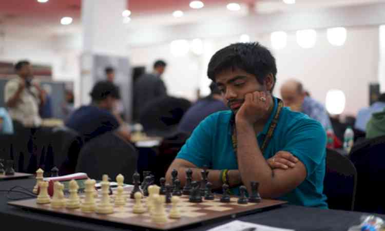 Iniyan in sight of title despite draw with IM Suresh in Mumbai chess event