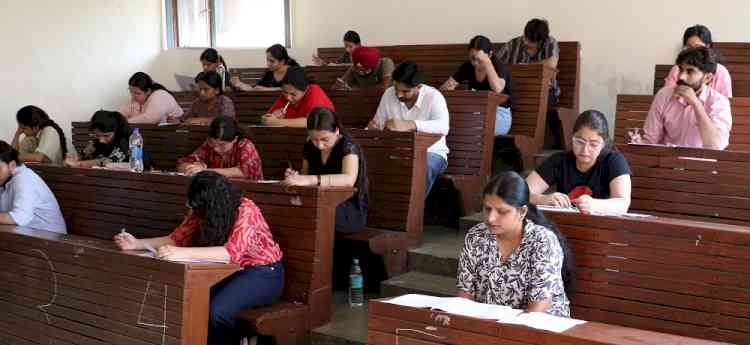 PU CET (PG) Begins; 2,768 Candidates Appear for 14 Postgraduate Courses