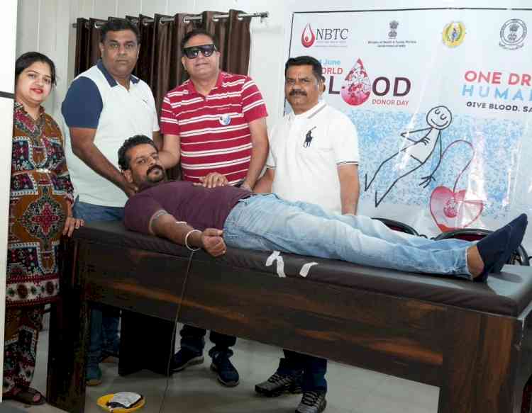 84 Donate blood, offer a new lease of life to countless unknown families