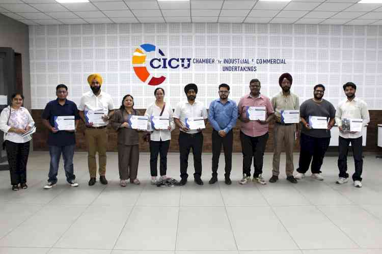 CICU Successfully Completes 15th Batch of Export Training Program; Certificates Distributed to Participants