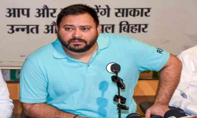 Tejashwi Yadav seeks apology from Bihar CM over Bharat Tiwari's encounter