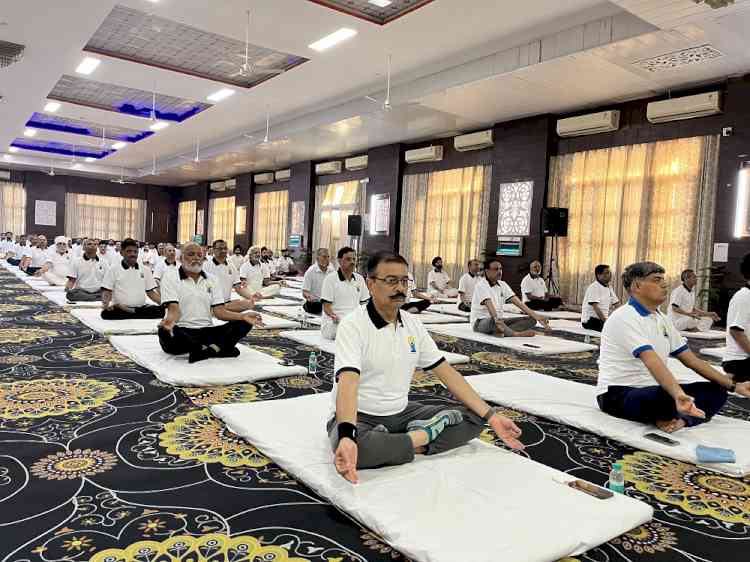 International Day of Yoga Celebrated at RCF Kapurthala