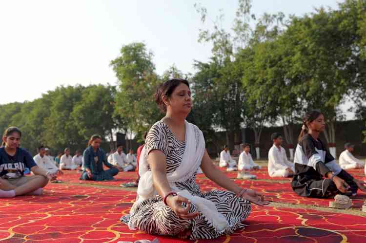 Trident Group Promotes Workplace Wellness through Yoga Day Celebrations