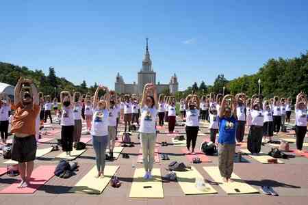International Yoga Day draws massive crowds across the world