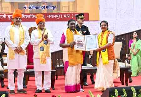 Rani Durgavati University convocation: President Murmu urges students to use education for nation-building 