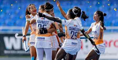 Hockey India announces Rs 3L cash prize after India beat NZ to win FIH Hockey Women's Nations Cup