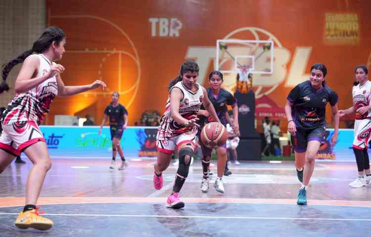Rangareddy Raptors, Nalgonda Speed Strikers and Vikarabad Mambas shine on Day 2 of Telangana Junior Basketball League