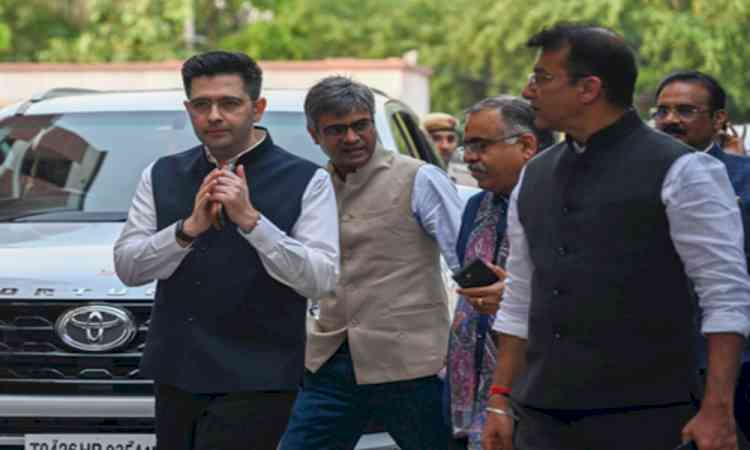 Raghav Chadha in Punjab for first time after quitting AAP, attends key BJP meet
