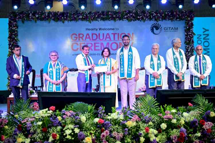 315 Medical and Dental Students Receive Degrees at GITAM Joint Graduation Ceremony
