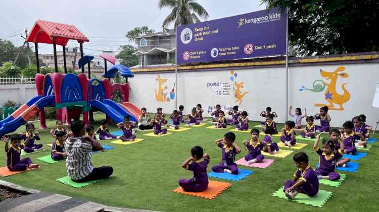 Kangaroo Kids Highlights the Role of Yoga in Building Focus Among Young Children on International Yoga Day