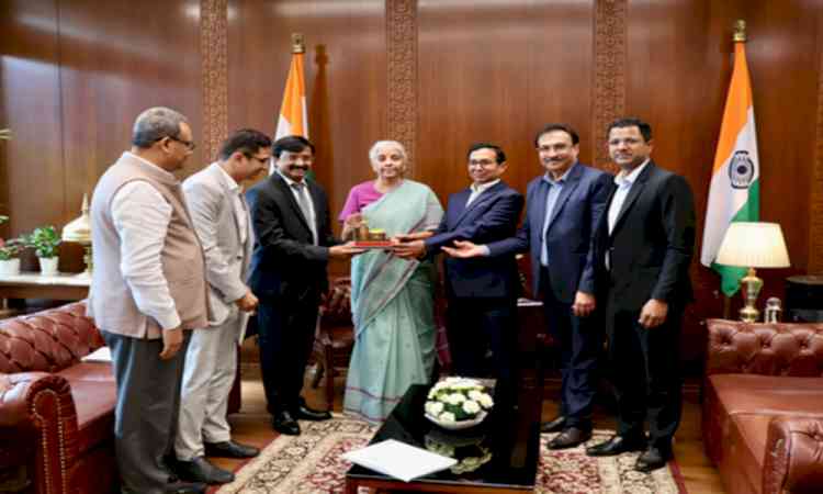 FM Sitharaman holds series of high-level meetings with banking, market and defence leaders