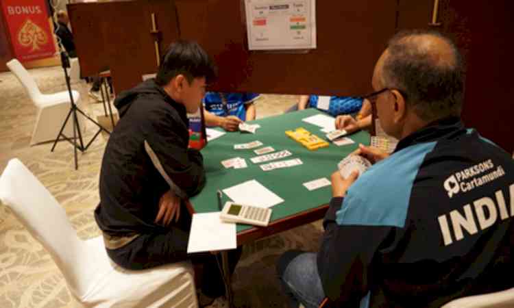 India secures top three spots as race for medals in Asia Cup Bridge C'ships heats up