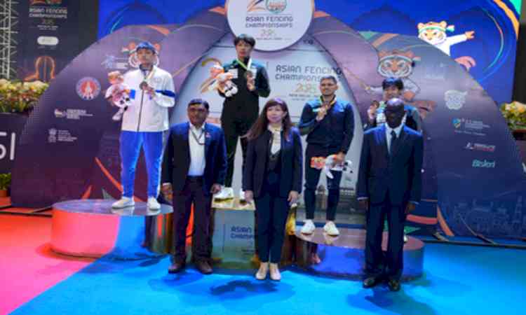 Asian Sr Fencing: South Korea, Kazakhstan clinch Women’s Sabre and Men’s Epee Team gold