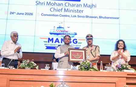 Seas are gateways to growth, says Odisha CM at maritime security meet