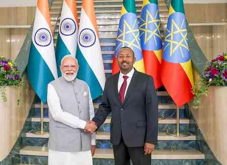 'Look forward to building on our Strategic Partnership': Ethiopian PM thanks PM Modi for wishes 