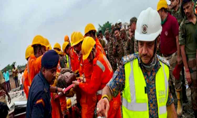 Kolkata warehouse collapse: Search operation continues for trapped workers