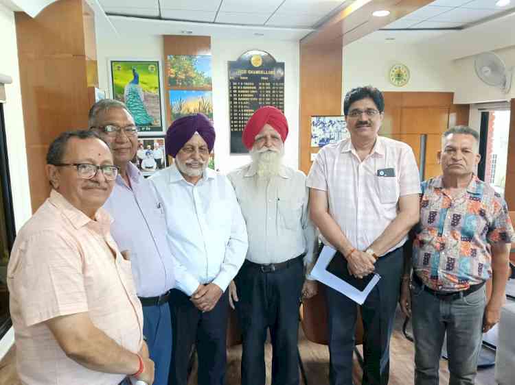 PAU Retirees’ Welfare Association met PAU VC