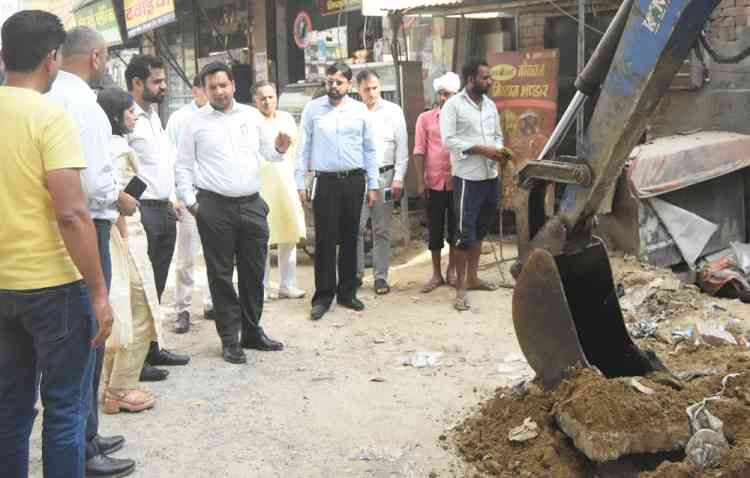 DC Sachin Gupta issues instructions to make timely arrangements to prevent waterlogging in the urban area; - Construction of new disposal unit at a cost of Rs 18 crore to facilitate water drainage at Gokarna Tirath