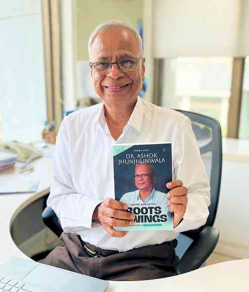 IIIT Hyderabad Marks the Release of Roots & Wings, the Authorized Biography of Governing Council Chairman Dr. Ashok Jhunjhunwala