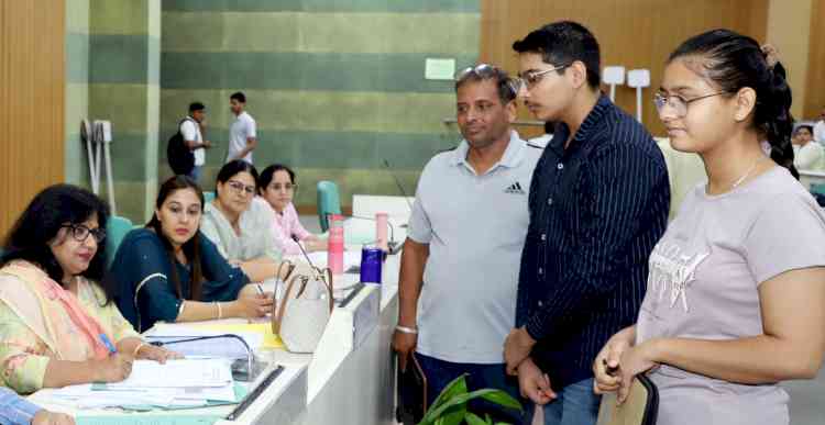 जीजेयूः बीएससी नर्सिंग में दाखिले के लिए हुई पहली काउंसलिंग