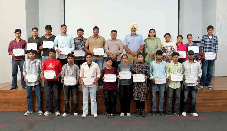 CGC University Mohali Empowers Rural Youth through ‘Udaan Skill and Innovation Camp’