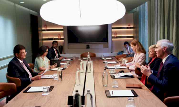 Piyush Goyal, global CEOs discuss investment opportunities under India-UK CETA