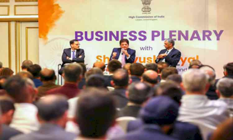 Piyush Goyal asks Indian businesses to convert India-UK CETA opportunities into growth