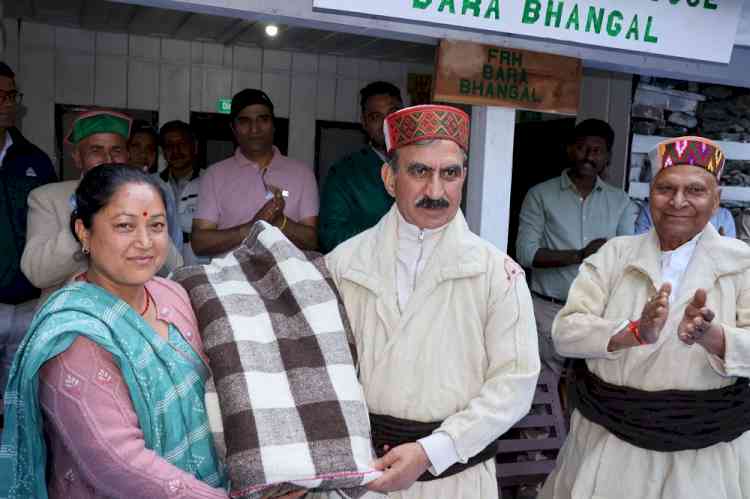 CM Sukhu Stays Overnight in Bara Bhangal, Announces ₹10 Crore for Road Project and Major Development Initiatives
