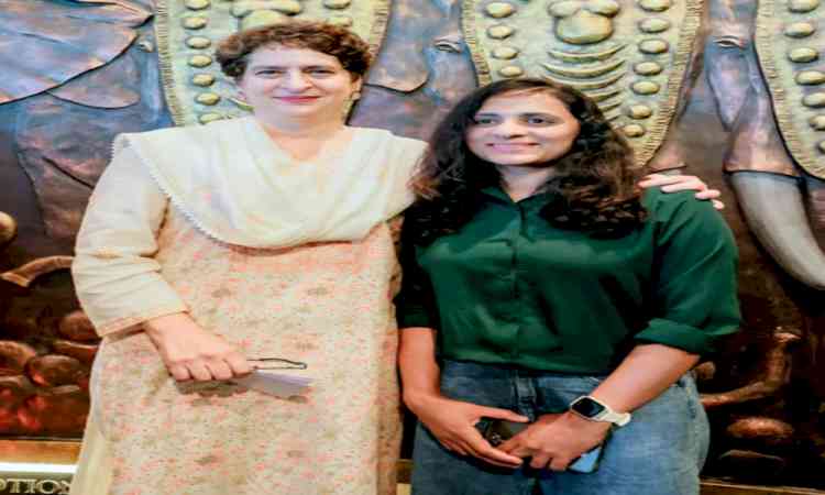 Priyanka Gandhi congratulates mountaineer Zuhara on Everest triumph