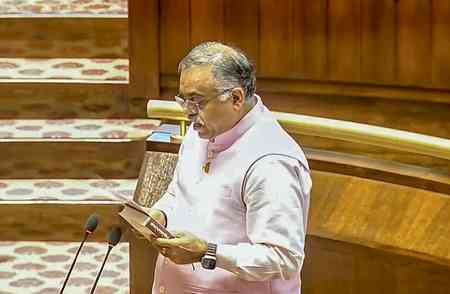 Seven, including BJP's Tarun Chugh, take oath as Rajya Sabha members