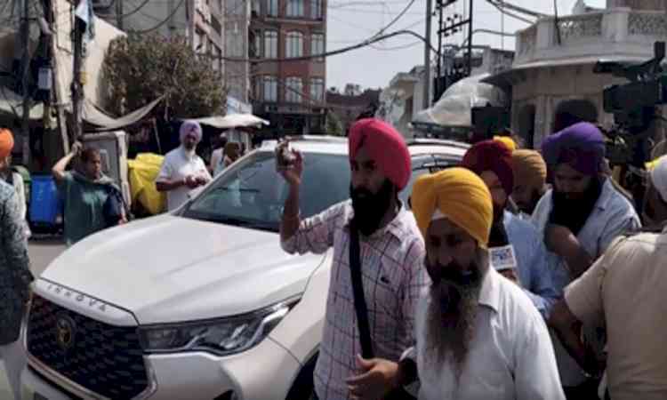 Anti-sacrilege law: All 78 Sikh legislators, including Punjab CM Mann, appear before Akal Takht