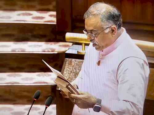 Chugh becomes Rajya Sabha MP, takes oath in mother tongue Punjabi