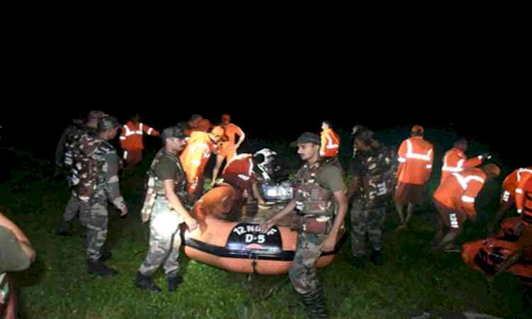 Indian Army rescues 27 stranded civilians in Assam floods