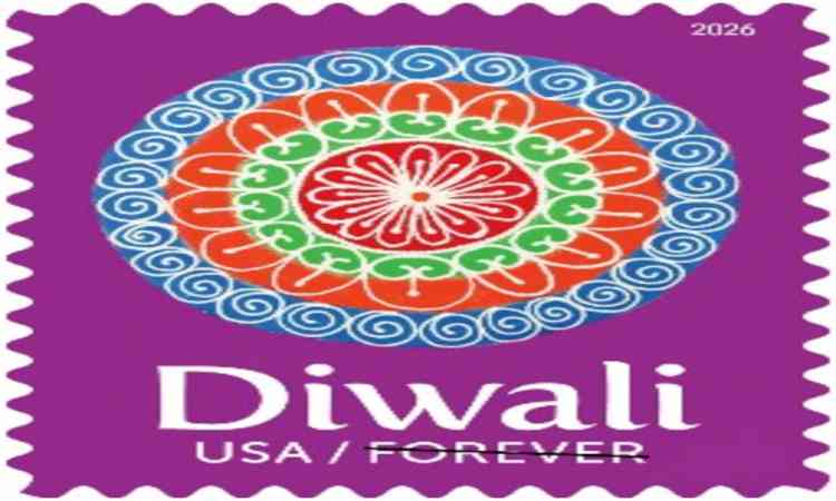 US Postal Service unveils new Diwali stamp for 2026