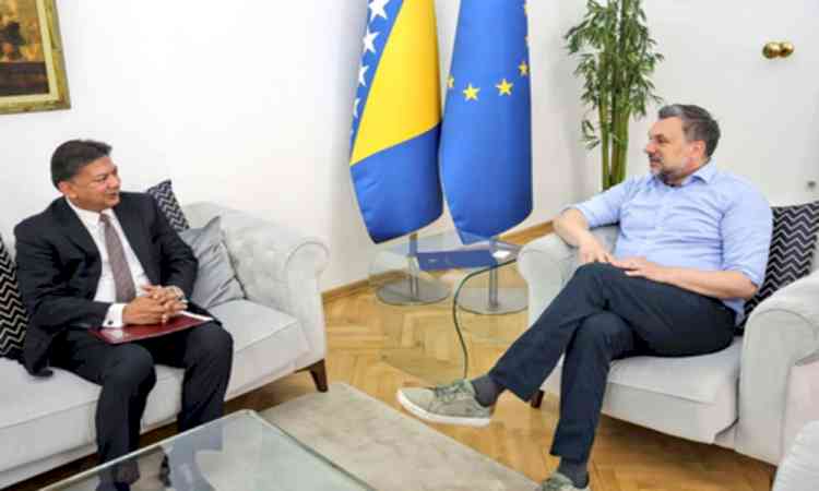 India-Bosnia and Herzegovina discuss advancing key bilateral initiatives