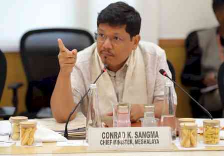 Entrepreneurship key to Meghalaya's economic transformation: Conrad Sangma