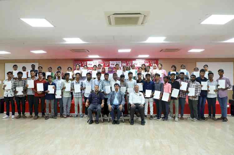 50 Underprivileged Students from 26 Districts of Andhra Pradesh Receive Free Admission at VIT-AP University Under STARS Scheme