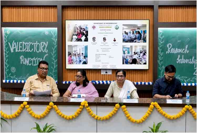 Research Internship Program 2026 Concludes at the Department of Microbiology, Panjab University
