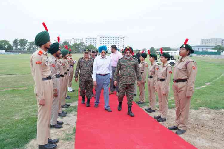 CT University Ludhiana Powers Up NCC Training: 50m Firing Range & 100m Obstacle Course Inaugurated by NCC Group Commander Ldh Gp, Brig PS Cheema,SM, VSM