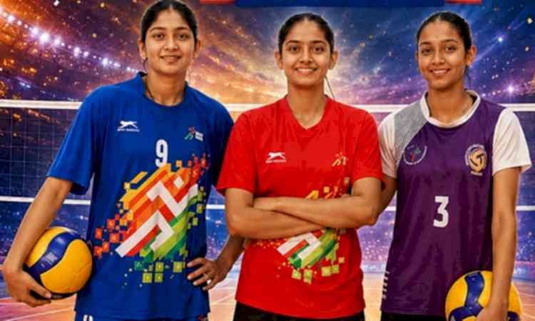 Three Gujarat players named in India U-18 women's volleyball squad