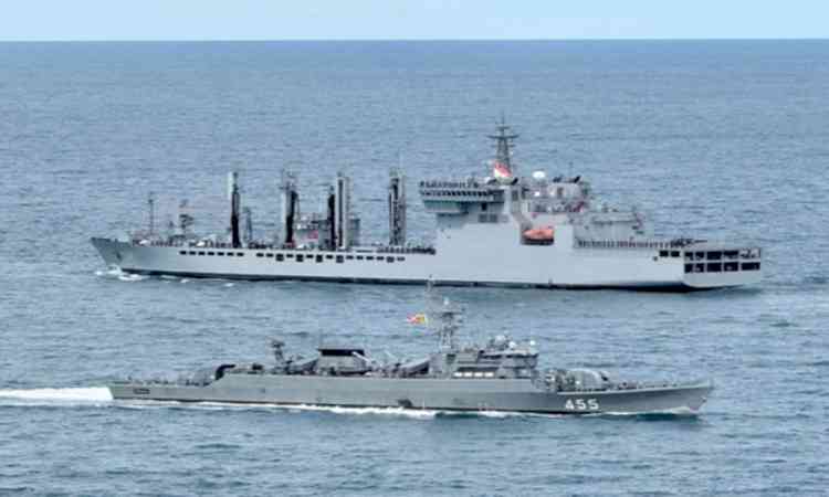 Indian Naval Ships conclude visit to Sattahip, accorded warm farewell by Royal Thai Navy