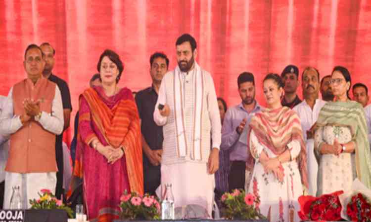 Haryana CM dedicates 325 Amrit Sarovars, 70 ambulances to people