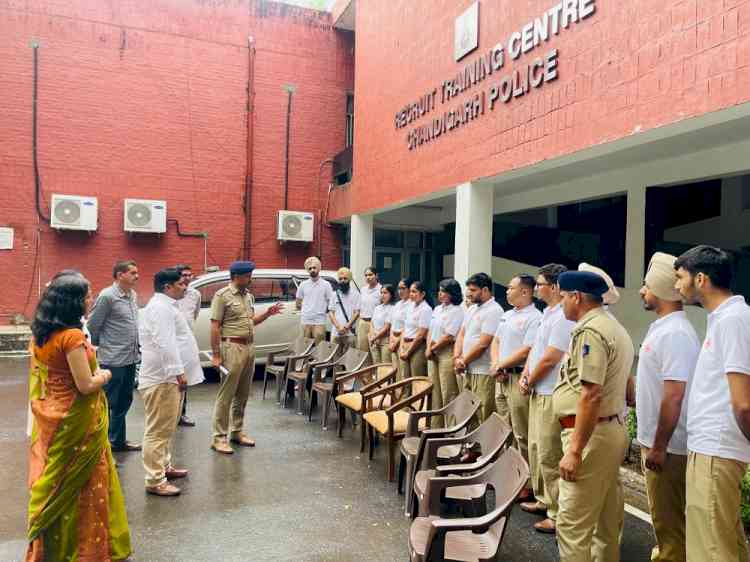 Three-Week Internship Programme for PU Police Administration Students Begins with Chandigarh Police