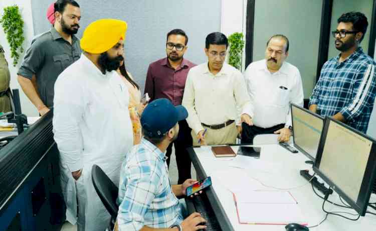 “Monsoon War Room” with 1700 CCTVs to ensure zero monsoon inconvenience in Ludhiana: Harjot Bains