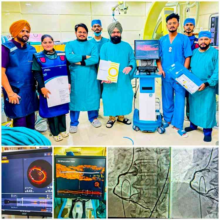 First OCT-guided Rotatripsy procedure performed at Park Hospital Patiala