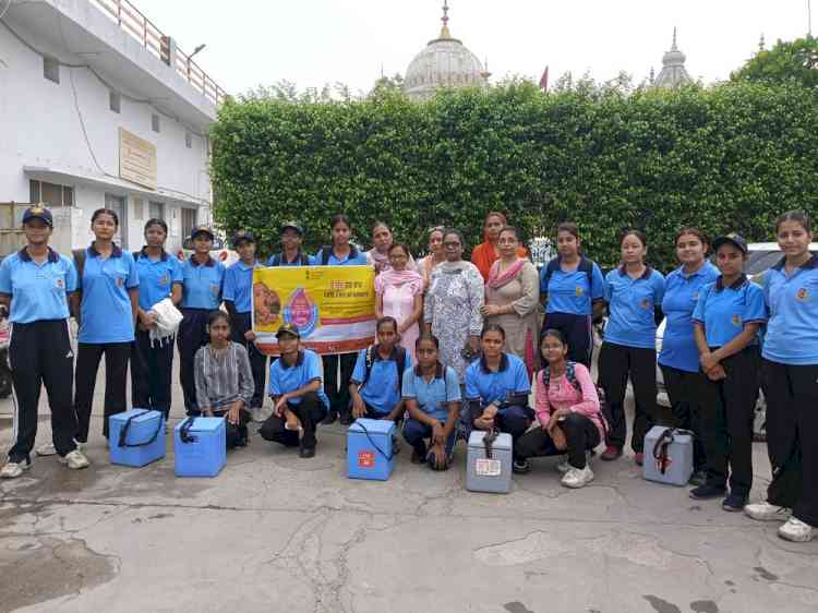 PCM S.D. College NCC Cadets Extend Dedicated Community Service During Pulse Polio Immunization Drive