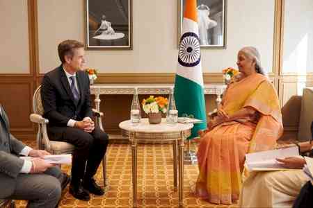 FM Sitharaman holds discussion with Flying Whales chief on French firm's India plans