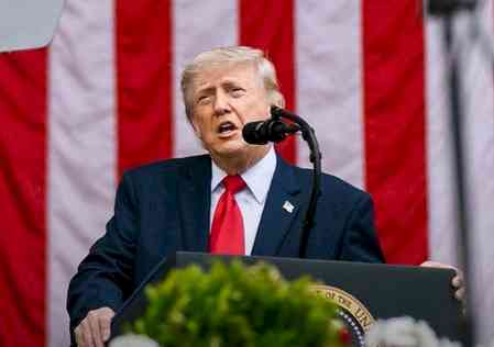 Trump cites India's growth as US benchmark