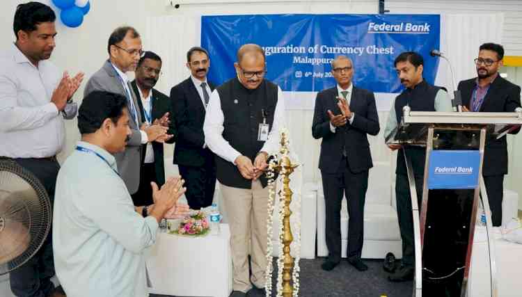 Federal Bank Inaugurates Currency Chest at Malappuram, Strengthening Cash Management Infrastructure in Kerala