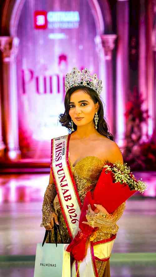 Dikshpreet Kaur crowned Glitz Miss Punjab 2026